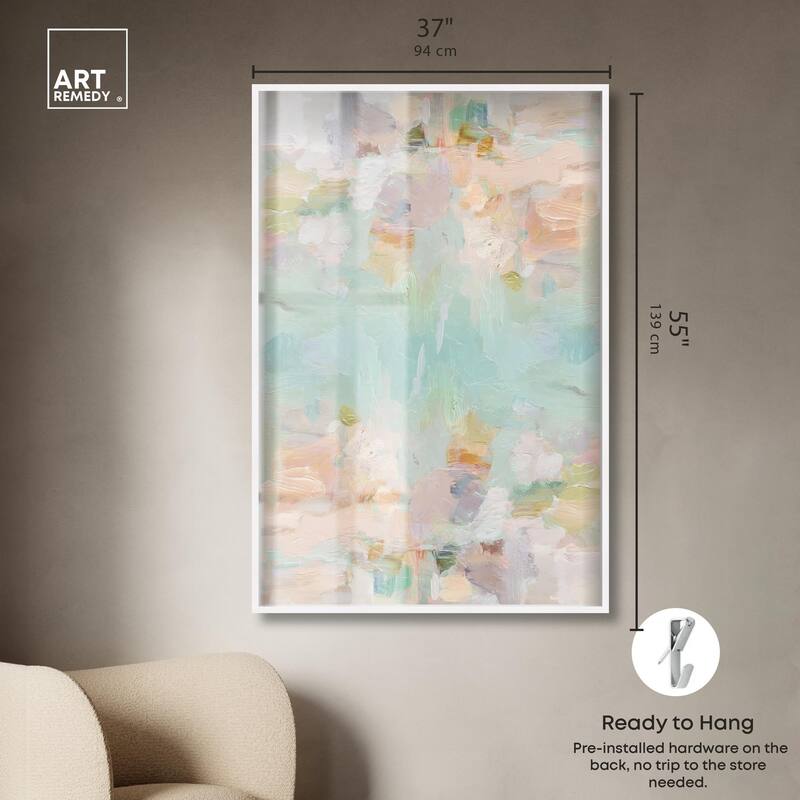 Expressive Swirls Shadowbox by Art Remedy