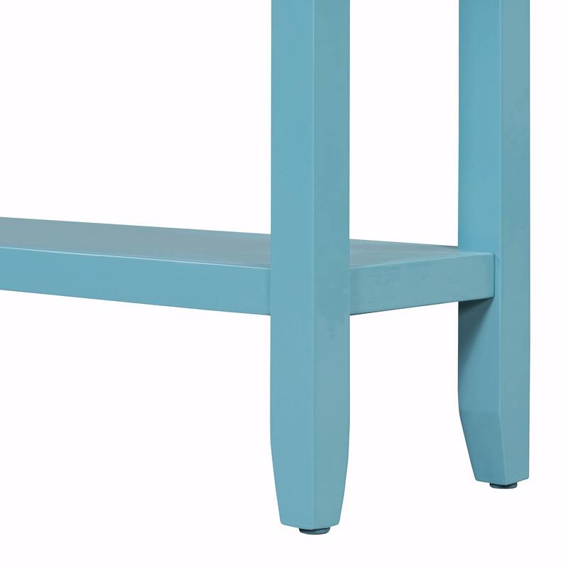 Rustic 60" Entryway Console Table