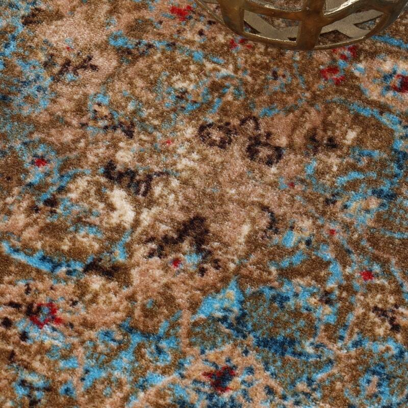 Superior Daelyn Printed Non-Slip Indoor Area Rug