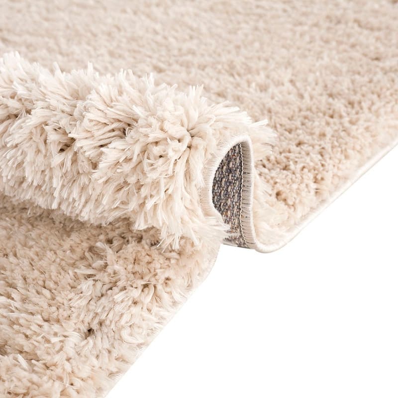 Super Soft Polyester Shag Area Rug - 6' x 7'