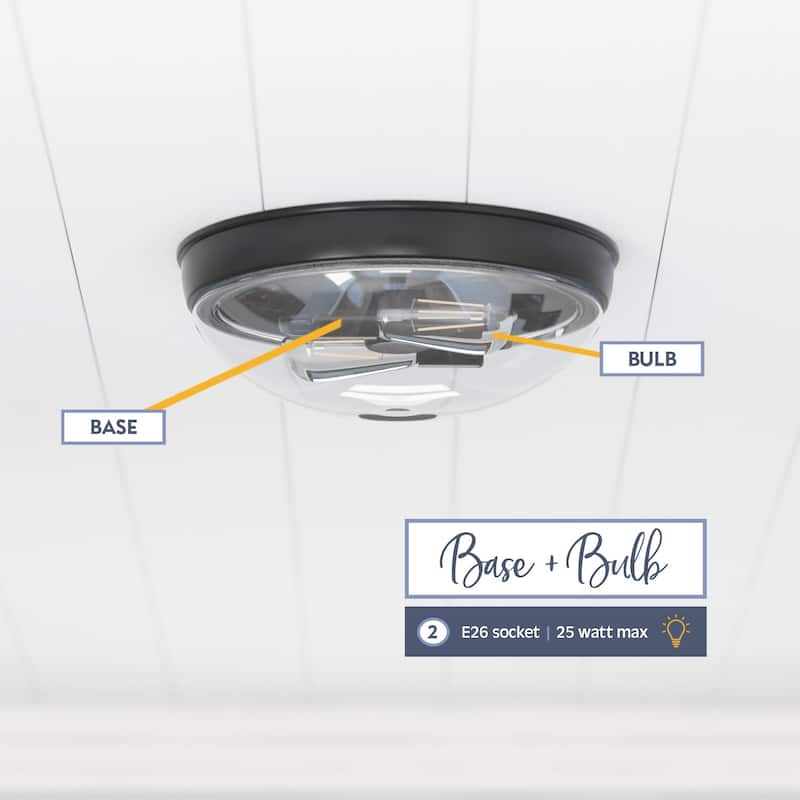 Prominence Home Madalyn, Flushmount Light Fixture