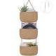 preview thumbnail 4 of 12, Over the Door 3-tier Basket Hanging Storage Basket Organizer