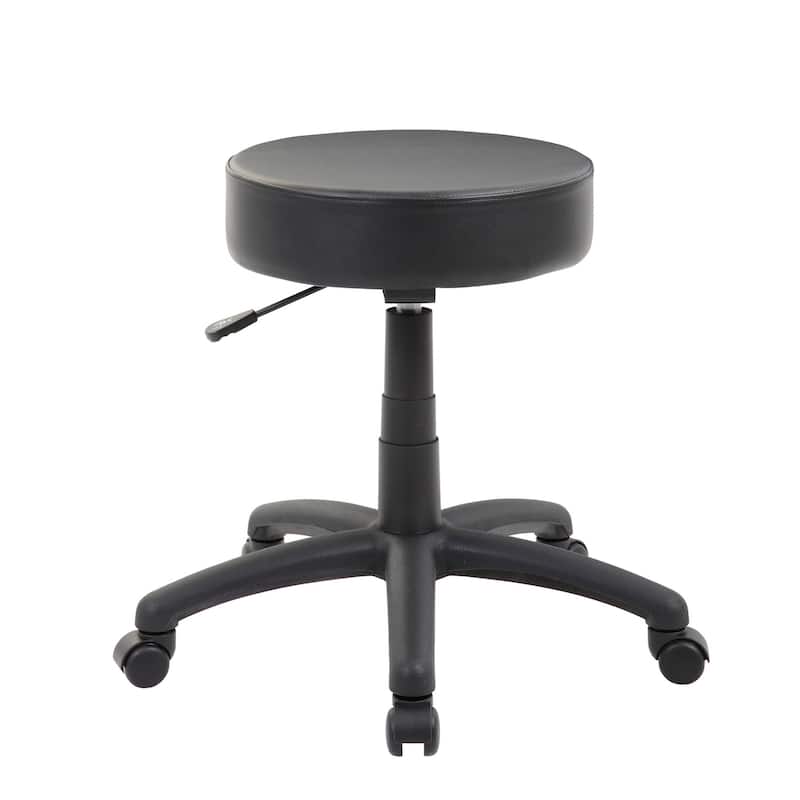 Boss Office Products Budget Vinyl Stool - Black