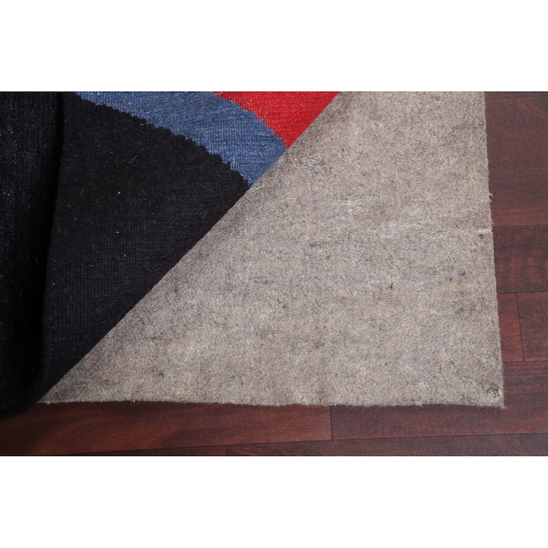 Abstract Nepalese Vegetable Dye Oriental Area Rug Handmade Wool Carpet - 6'0" x 9'0"