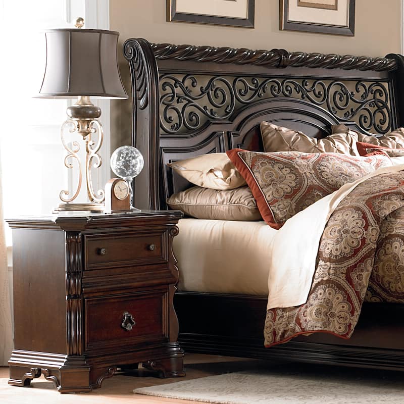 Liberty Furniture Arbor Place Sleigh Bed, Dresser & Mirror, Chest, Night Stand - California King, King or Queen