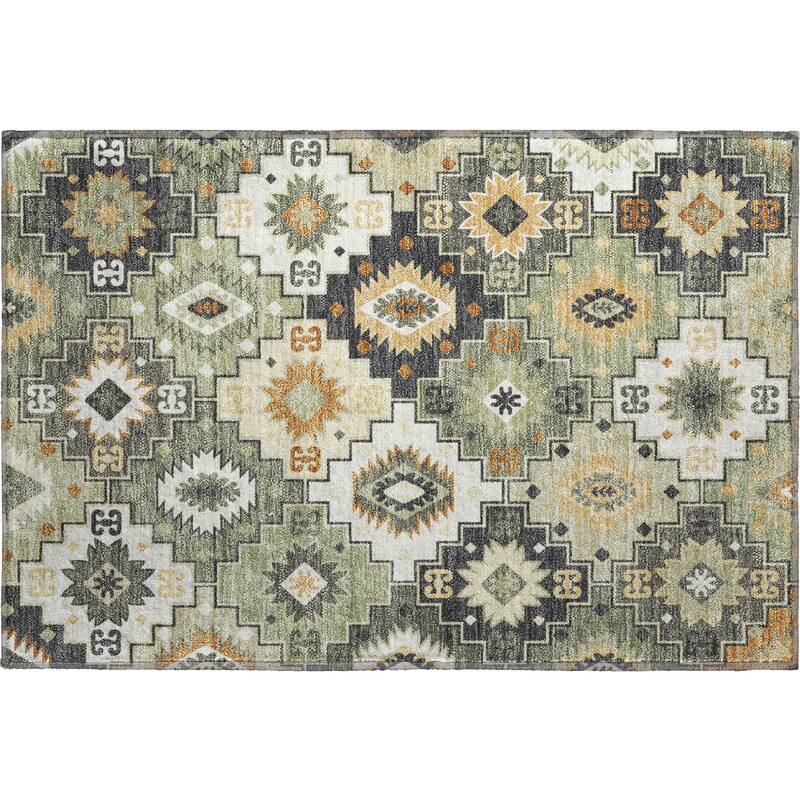 Premium Washable Super Soft Southwest Tribal Mayfield Rug