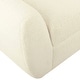 preview thumbnail 43 of 43, HomePop Modern Sherpa Storage Bench with Wood Legs - Cream