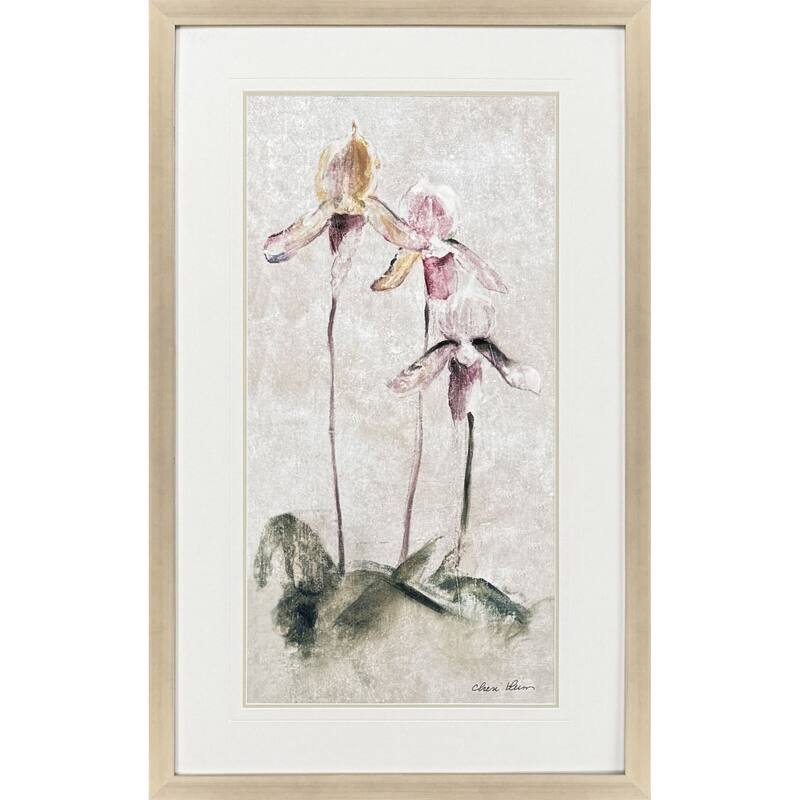 Paragon Purple Dancing Orchid I Framed Art