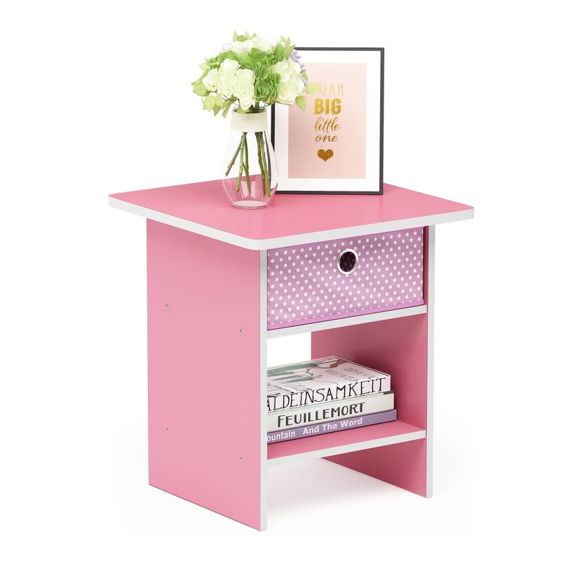 Porch & Den Cooper Square End Table/ Nightstand with Bin Drawer