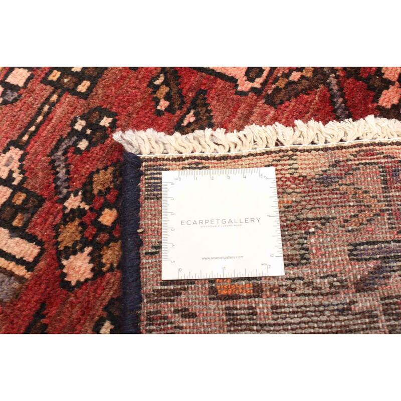 ECARPETGALLERY Hand-knotted Andelz Dark Red Wool Rug - 3'3 x 6'10