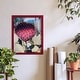 preview thumbnail 104 of 138, Pink Yellow Cactus III -Framed Print w/glass-Cherry Red