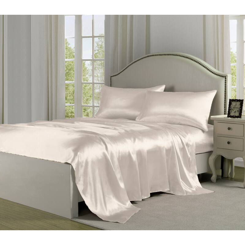 Miss Behave®.Charmeuse Satin Bed Sheet Set