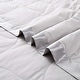 preview thumbnail 8 of 13, Soft Down Oversized Blanket with Satin Trim for Bed 100% Cotton