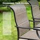 preview thumbnail 8 of 20, MAISON ARTS 7 Pieces Outdoor Patio Dining Set with Umbrella-hole Table and Textilene Dining Chairs