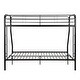 preview thumbnail 5 of 4, Modern Twin over Full Metal Bunk Bed Space-saving Design for Kids
