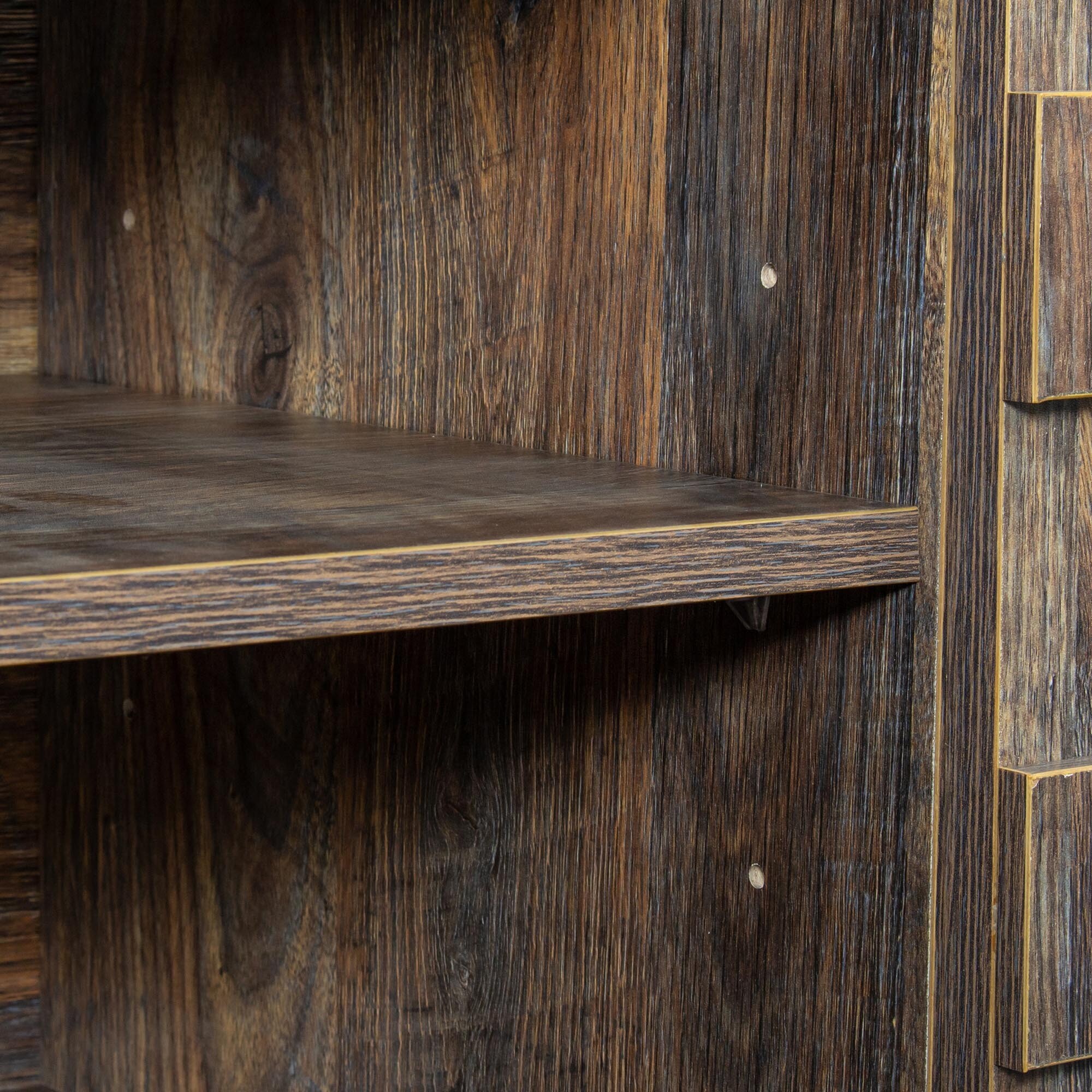 Mid-century modern TV Stand with storage space - Picture 10 of 15