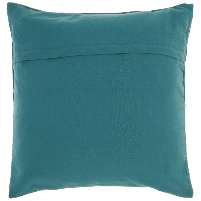  Mina Victory Life Styles Tufted Dots Solid Textured 18" x 18" Indoor Throw Pillow 