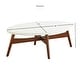 preview thumbnail 7 of 5, Stonebrook Cherry Wood Oval Coffee Table by Greyson Living