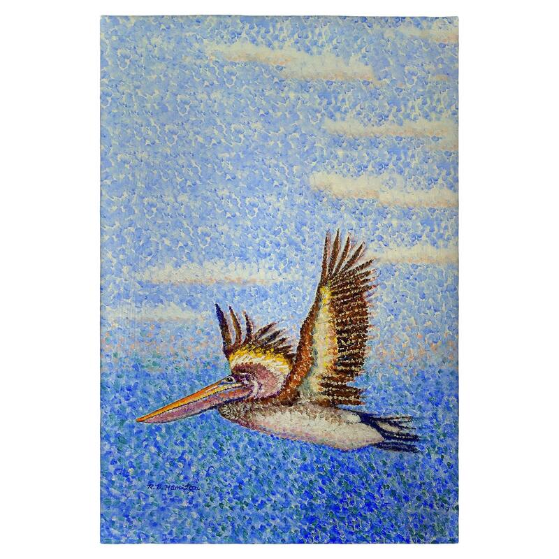 Flying Pelican Guest Towel - 20x20