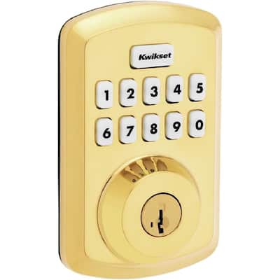 Kwikset 9250TRS-L03S Transitional Powerbolt 2 Electronic SmartCode Deadbolt