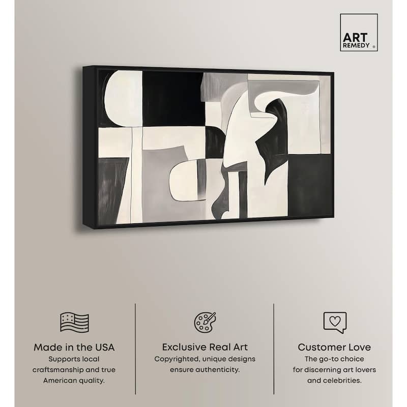 Shadow Play II Canvas by Art Remedy