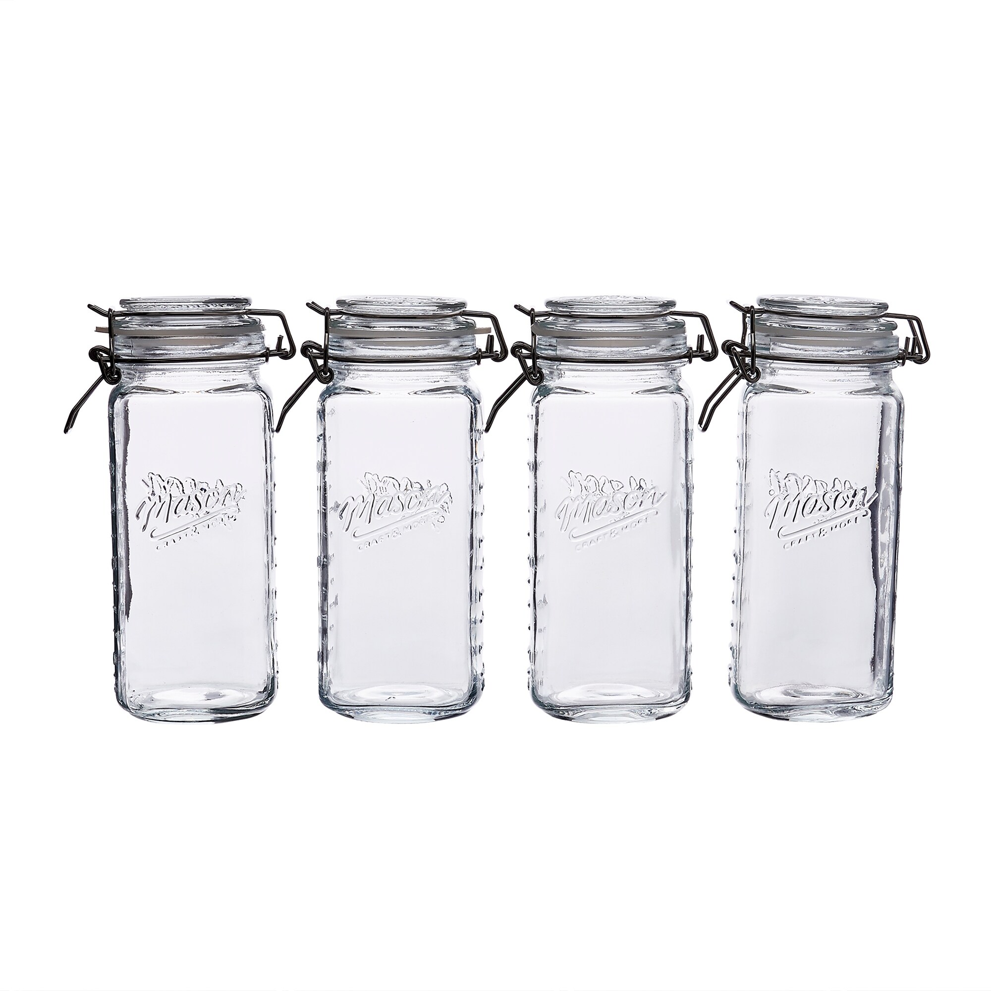 Kamenstein Empty Jars With Silver Cap, 3-Ounce & Reviews