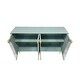 preview thumbnail 6 of 9, Accent Cabinet Lacquered Wooden Cabinet with 4 Glass Doors Sideboard Buffet Server Cabinet Storage Cabinet