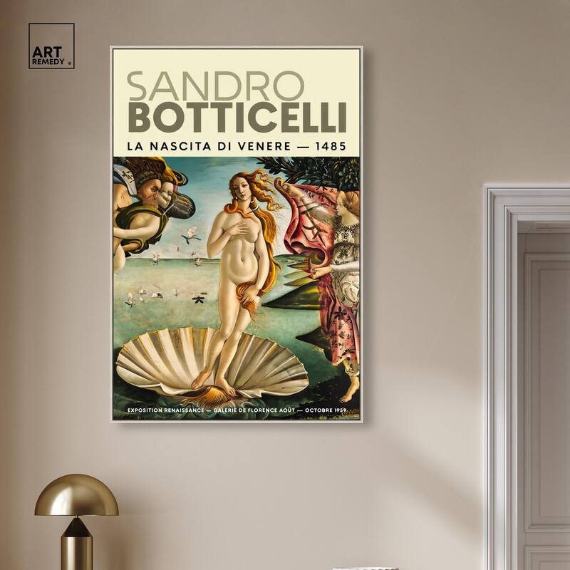 Renaissance Birth of Beauty Canvas by Art Remedy