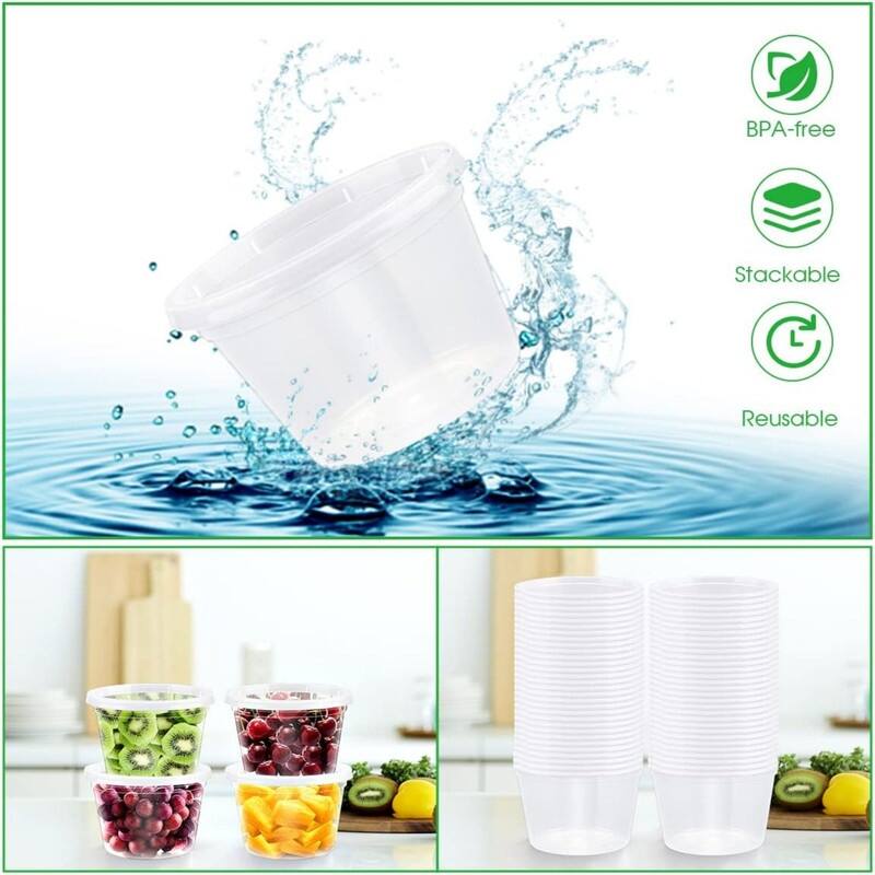 (50 Pack,16oz) Combo Food Storage Containers Bed Bath & Beyond 39080024