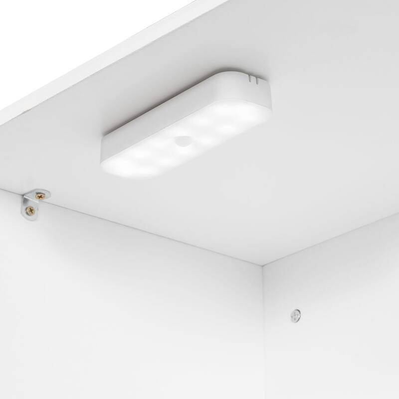 Twin Size L-Shaped Platform Bed with Trundle & Storage Cabinets by Harper&Bright Designs