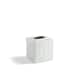 Option White Tissue Holder