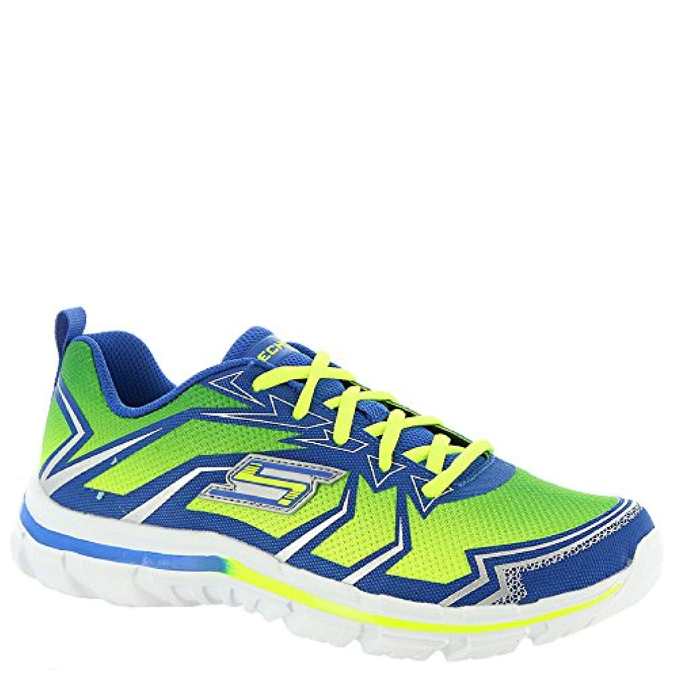 skechers boys nitrate memory foam trainers black