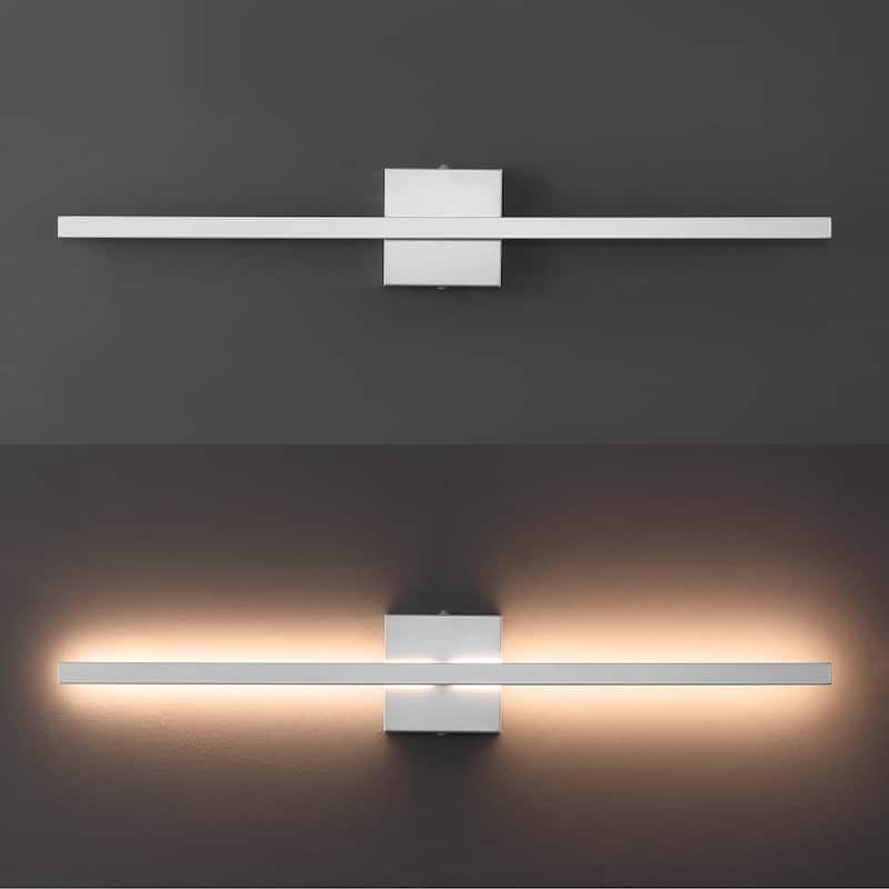 Palco Modern Minimalist Indoor/Outdoor Metal 350-Degree Rotatable Dimmable Integrated LED Wall Sconce, by JONATHAN Y