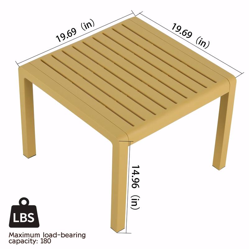 Space-Saving Patio Furniture Set with UV-Resistant Fabric