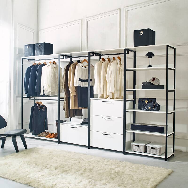 Walkin Closet with One Shelf Bed Bath & Beyond 37838452