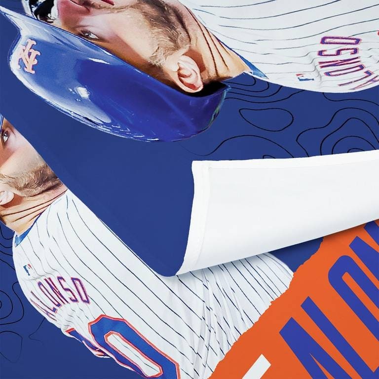 MLB New York Mets Player Wall Hanging - 50" x 60"
