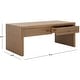 preview thumbnail 26 of 46, SAFAVIEH Home Collection Rune Coffee Table W/ Drawers - 47" L x 24" D x 20" H