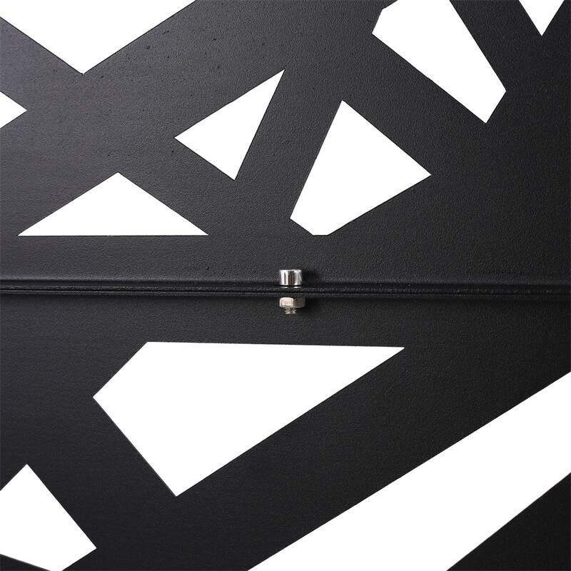 Outdoor & Indoor Freestanding Privacy Screen Privacy Screen 76"H×48"W