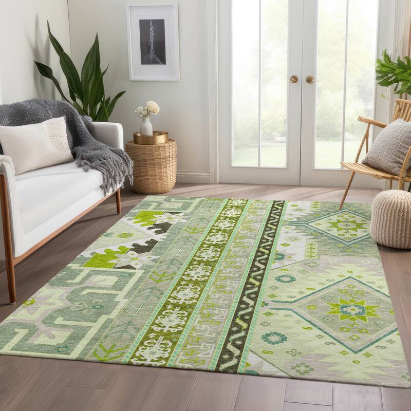 Premium Washable Super Soft Boho Global Aniston Mayfield Rug