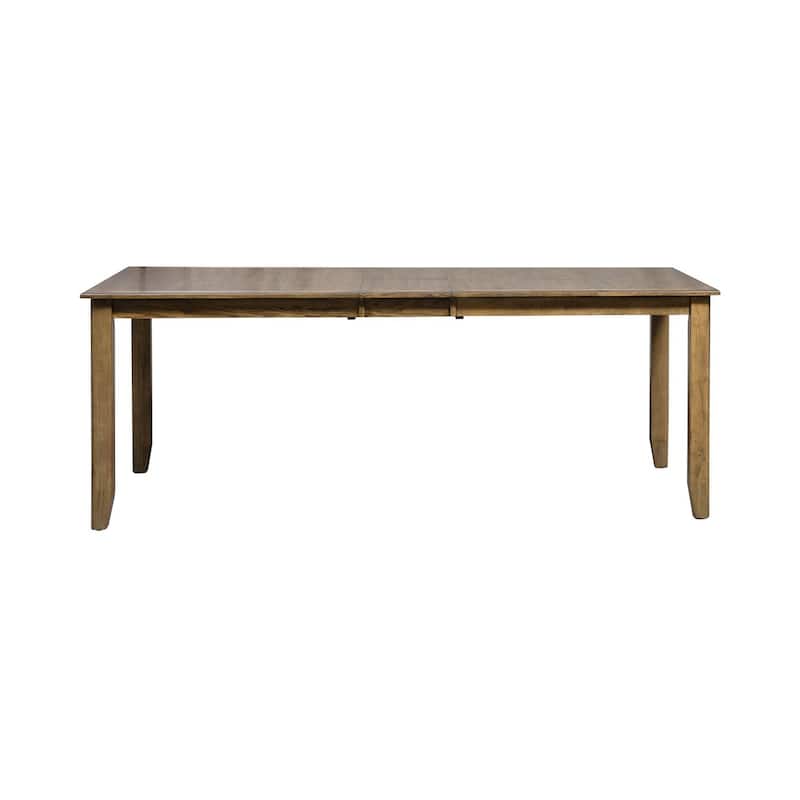 Santa Rosa Antique Honey Rectangular Leg Table