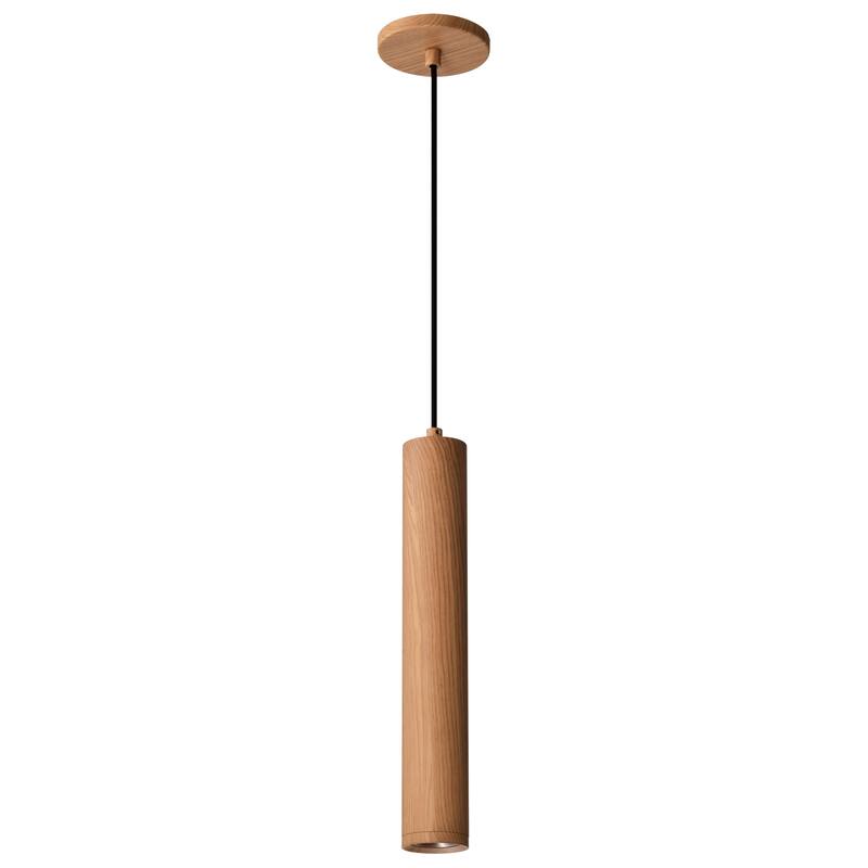 Century 12 Watt 16" LED Pendant Ash Wood Finish - Ash Wood - Ash Wood
