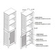 preview thumbnail 11 of 10, Bracken Bamboo Tall Cabinet