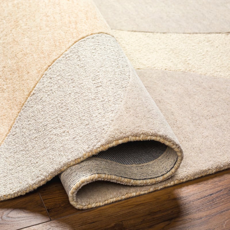 Mandia Handmade Modern Wool Area Rug