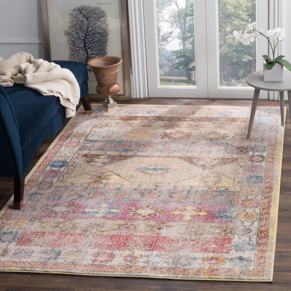 SAFAVIEH Bristol Ingelies Vintage Boho Oriental Polyester Rug