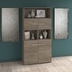 preview thumbnail 1 of 24, Office 500 5-shelf 4-door Bookcase by Bush Business Furniture Ash Finish