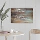 preview thumbnail 9 of 39, GreatBIGCanvas Modern Abstract Neutral Tan Brown Canvas Wall Art Print