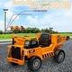 preview thumbnail 5 of 38, 12V Kids Ride On Dump Truck with Electric Dump Bed and Shovel