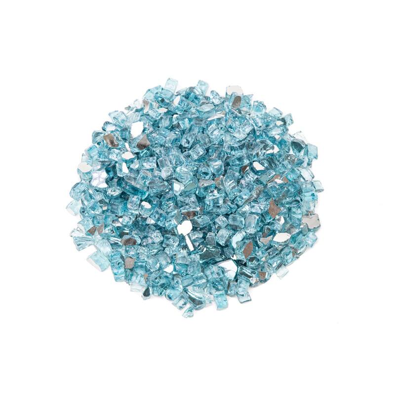 10 Lb. Reflective Fire Glass by AMS Fireplace - Azuria