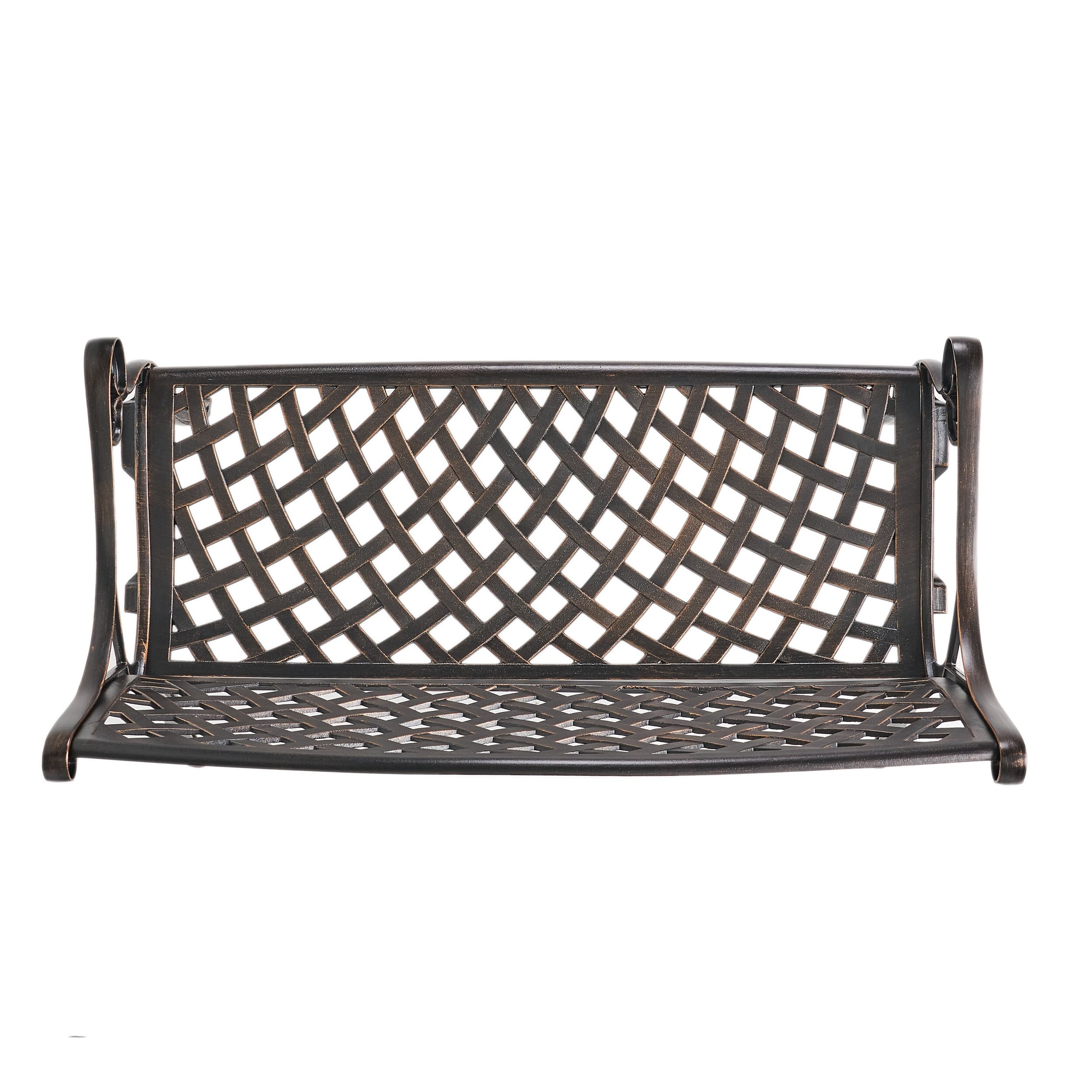 Cozumel cast aluminum deals bench