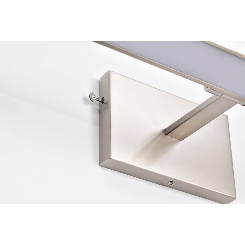 Mila 2 Foot LED Picture Light 3 CCT Selectable Brushed Nickel Finish Acrylic Lens - Brushed Nickel